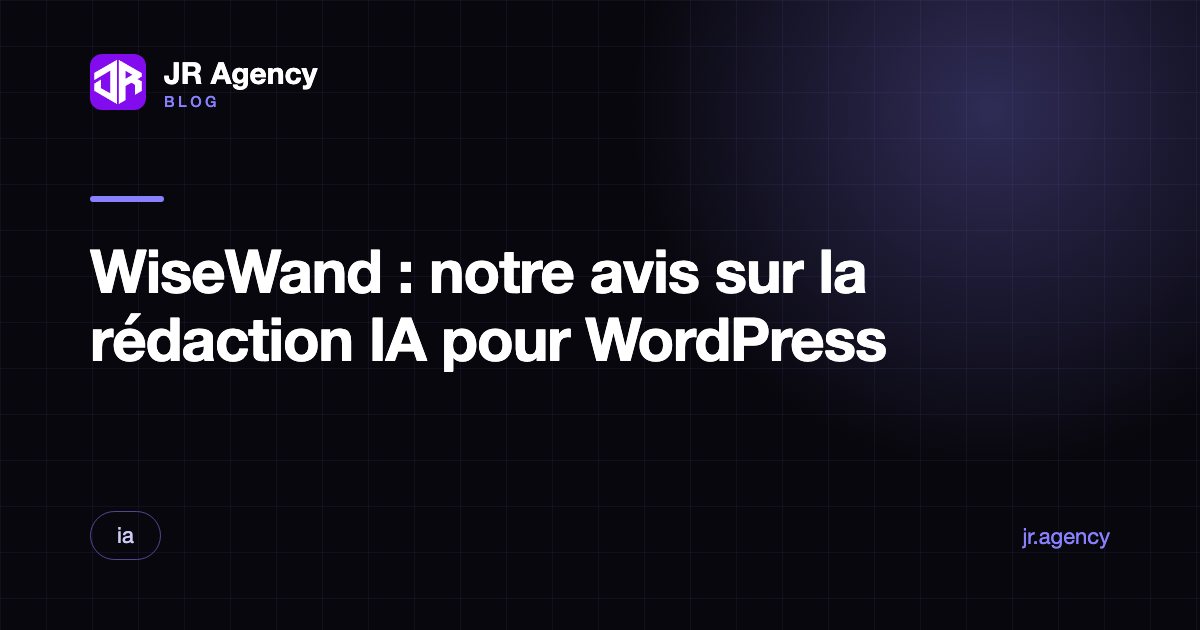 Interface de rédaction d'article SEO générée par IA, illustrant le test de WiseWand pour WordPress